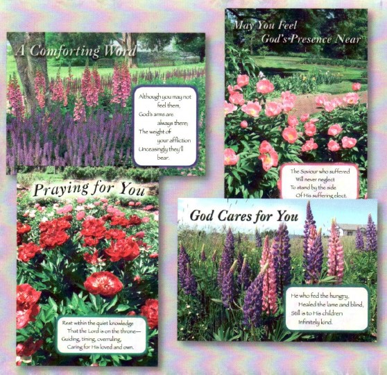 Thinking of You Cards - Garden Cheer - Set of 4